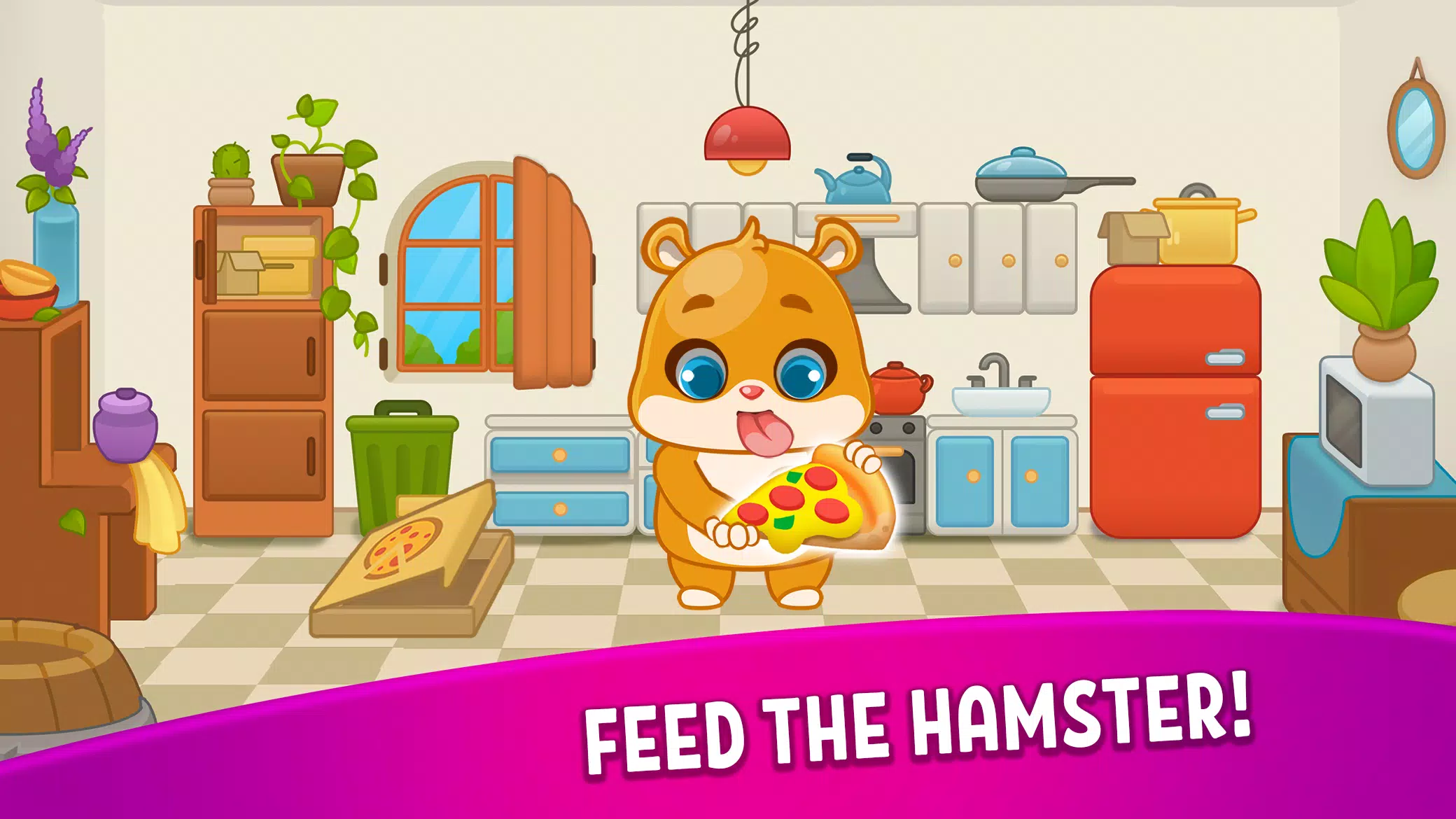 Hamster House: Kids Mini Games स्क्रीनशॉट 2