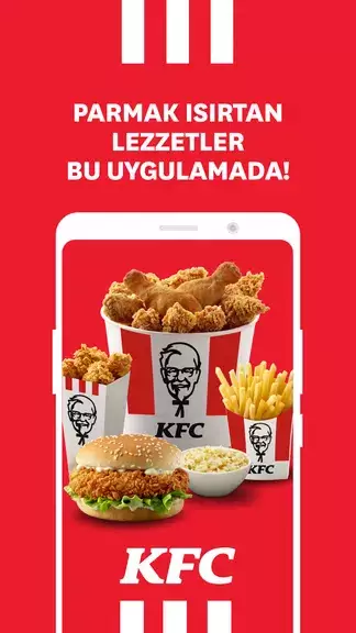 KFC Türkiye – Yemek Siparişi應用截圖第1張