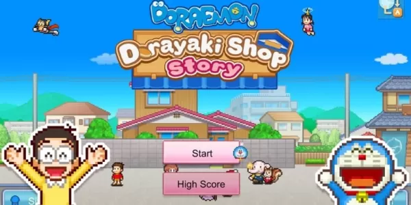 Doraemon的Dorayaki商店：标志性吉祥物手机