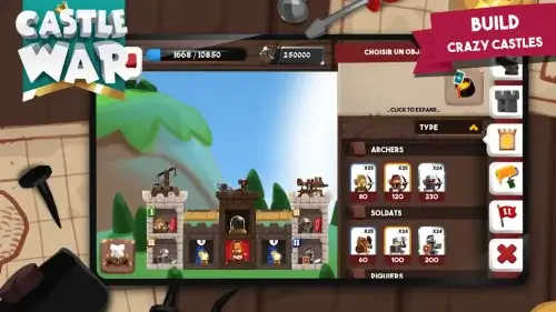 Castle War: Idle Island ကိုဖန်သားပြင်1