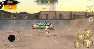 Freestyle Extreme Skater: Flip Captura de pantalla 1