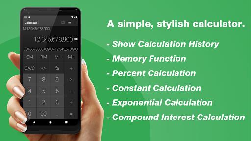 Calculator - Floating Widget ảnh chụp màn hình 3