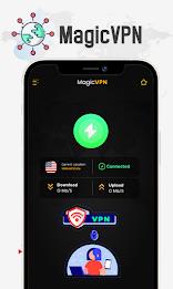 Magic VPN – VPN Fast & Secure Capture d'écran 3