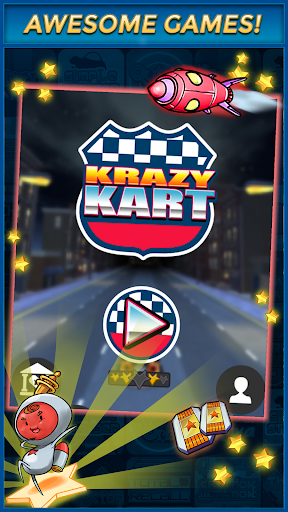 Krazy Kart captura de pantalla 1