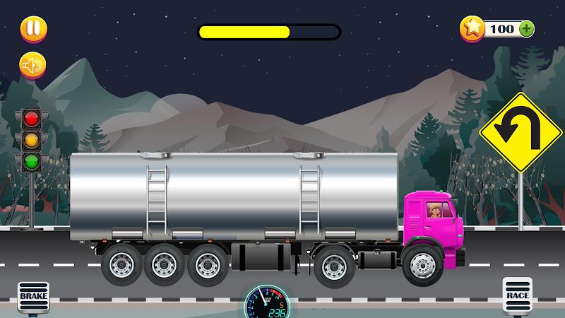 Cargo Truck Driving-Truck Game স্ক্রিনশট 2