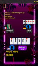 Hoyle Poker: 5 Card Online ကိုဖန်သားပြင်2