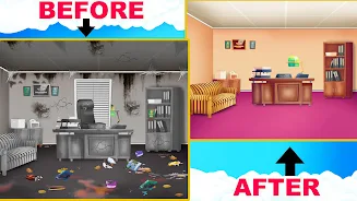 School Cleanup - Cleaning Game ảnh chụp màn hình 2