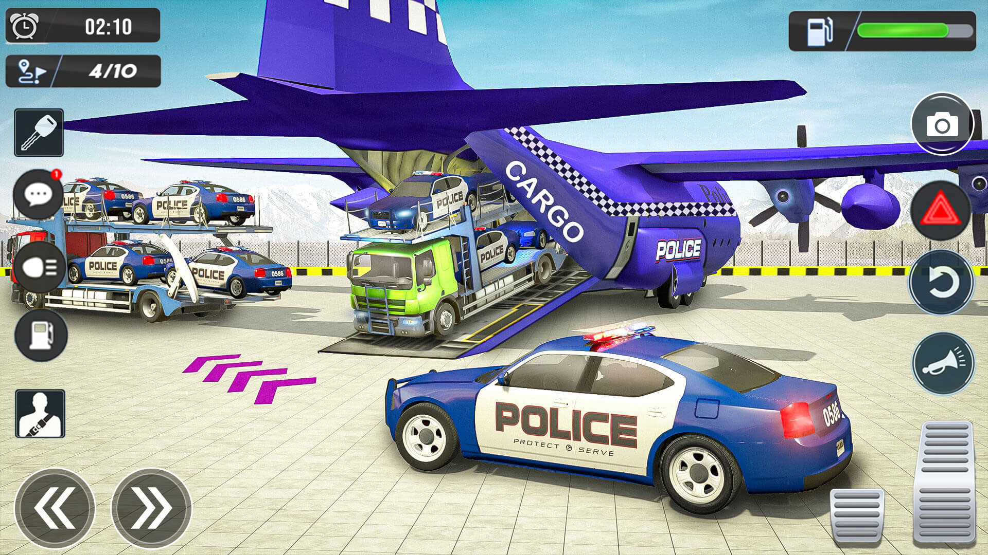 Police Games: Truck Transport屏幕截圖1