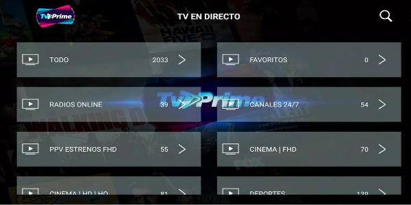 ภาพหน้าจอ TVPRIME PLUS 3