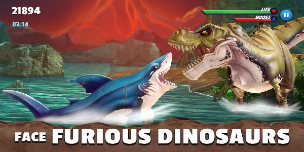 Hungry Shark Primal экрана 2