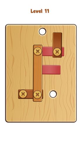 Nuts & Bolts Wood Screw Puzzle Capture d’écran1