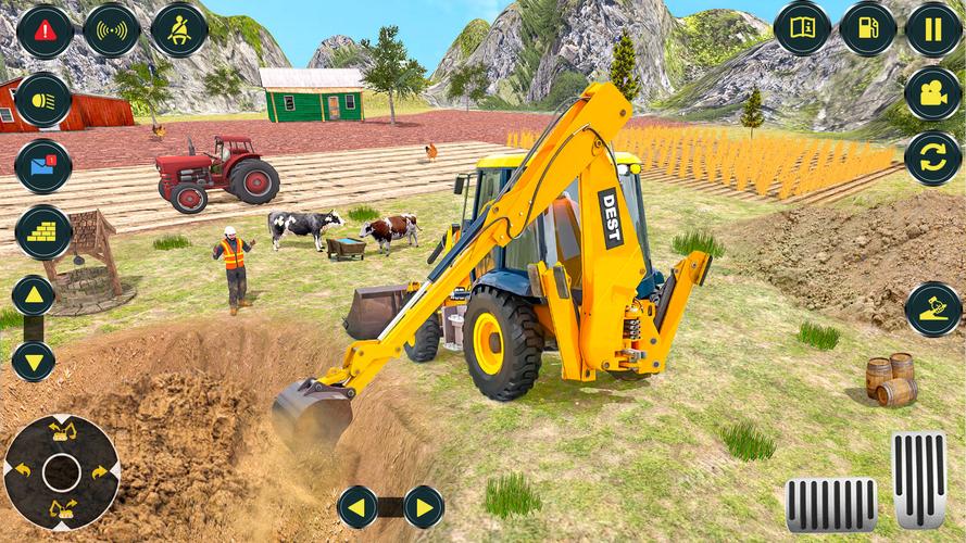 Village Excavator ကိုဖန်သားပြင်2
