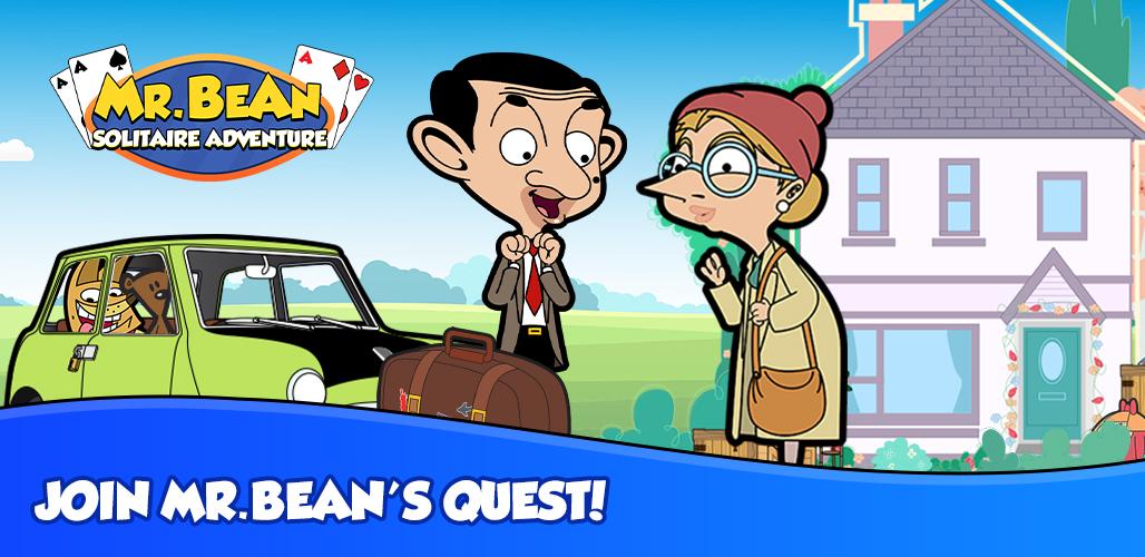 Mr Bean - Solitaire Adventure captura de pantalla 1