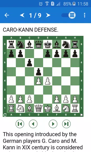 Chess Tactics in Caro-Kannスクリーンショット1
