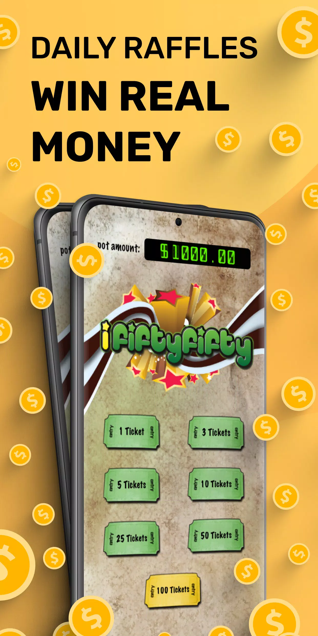 Money Making Game iFiftyFifty屏幕截圖1