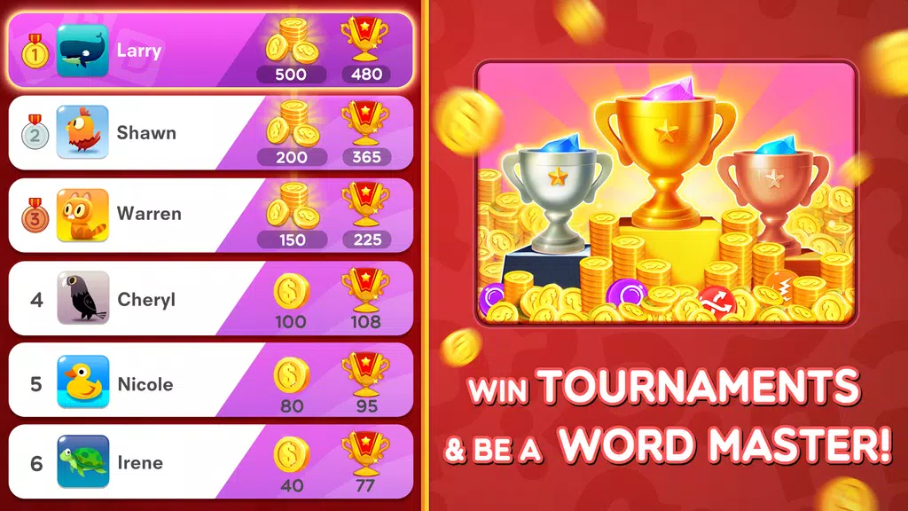 Word Crush - Fun Puzzle Game ကိုဖန်သားပြင်3