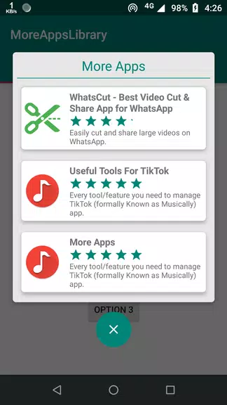 ภาพหน้าจอ More Apps Library 1