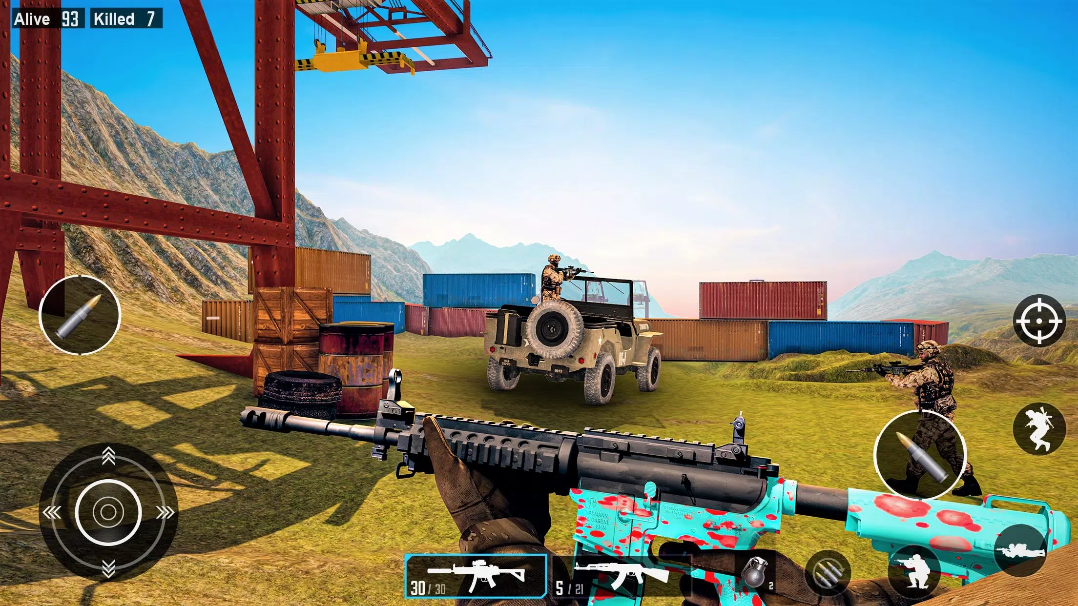 Commando Gun Shooting Games Screenshot 2
