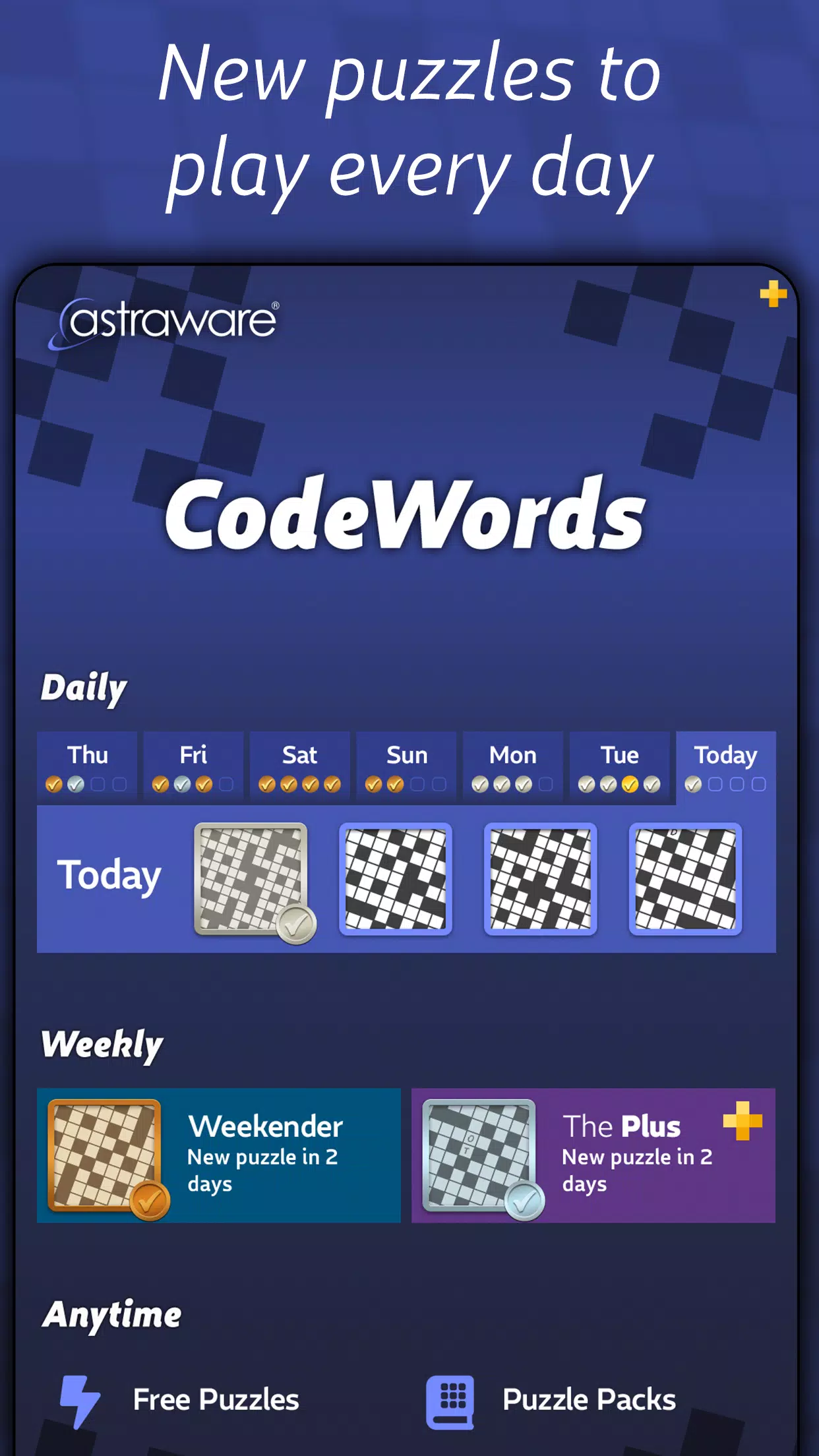 Astraware CodeWords captura de pantalla 4