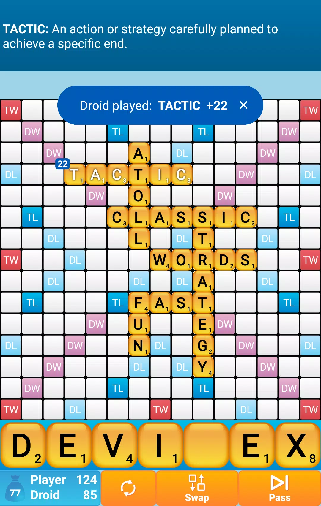 Classic Words Solo屏幕截圖1