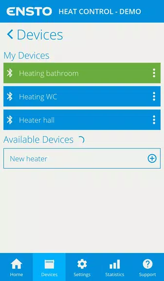 Ensto Heat Control App屏幕截圖4