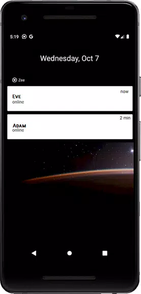 ManageZee Online State Notify экрана 4