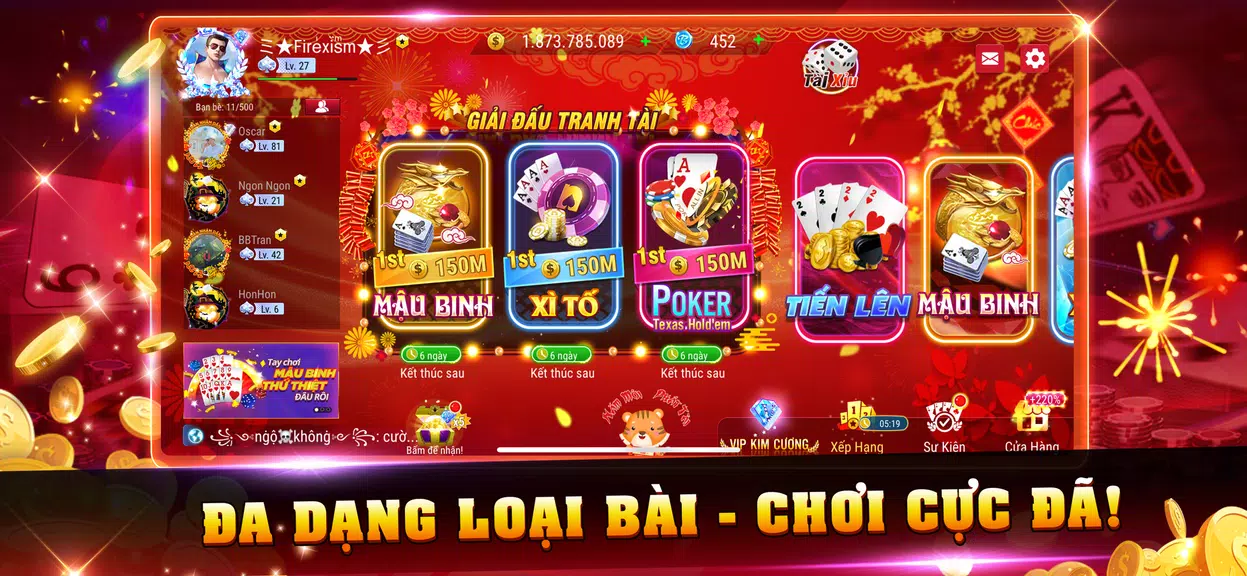 NPlay – Game Bài online, Tiến Lên, Xì Tố, Mậu Binh Screenshot 1