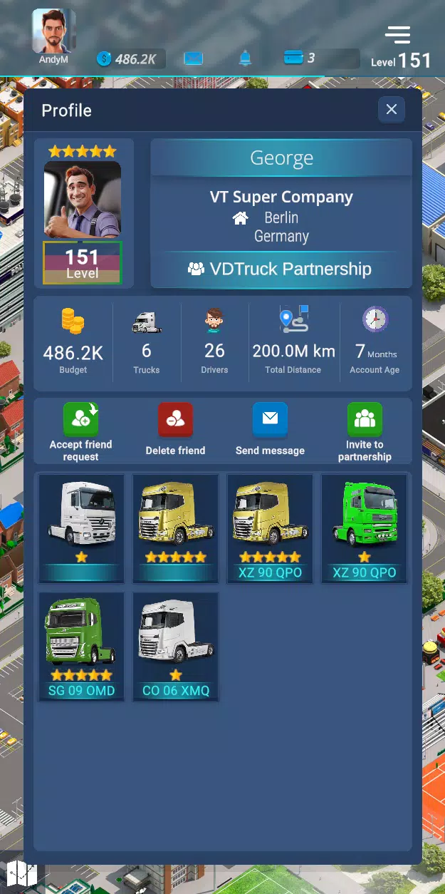 Virtual Truck Manager 3 ekran görüntüsü 3