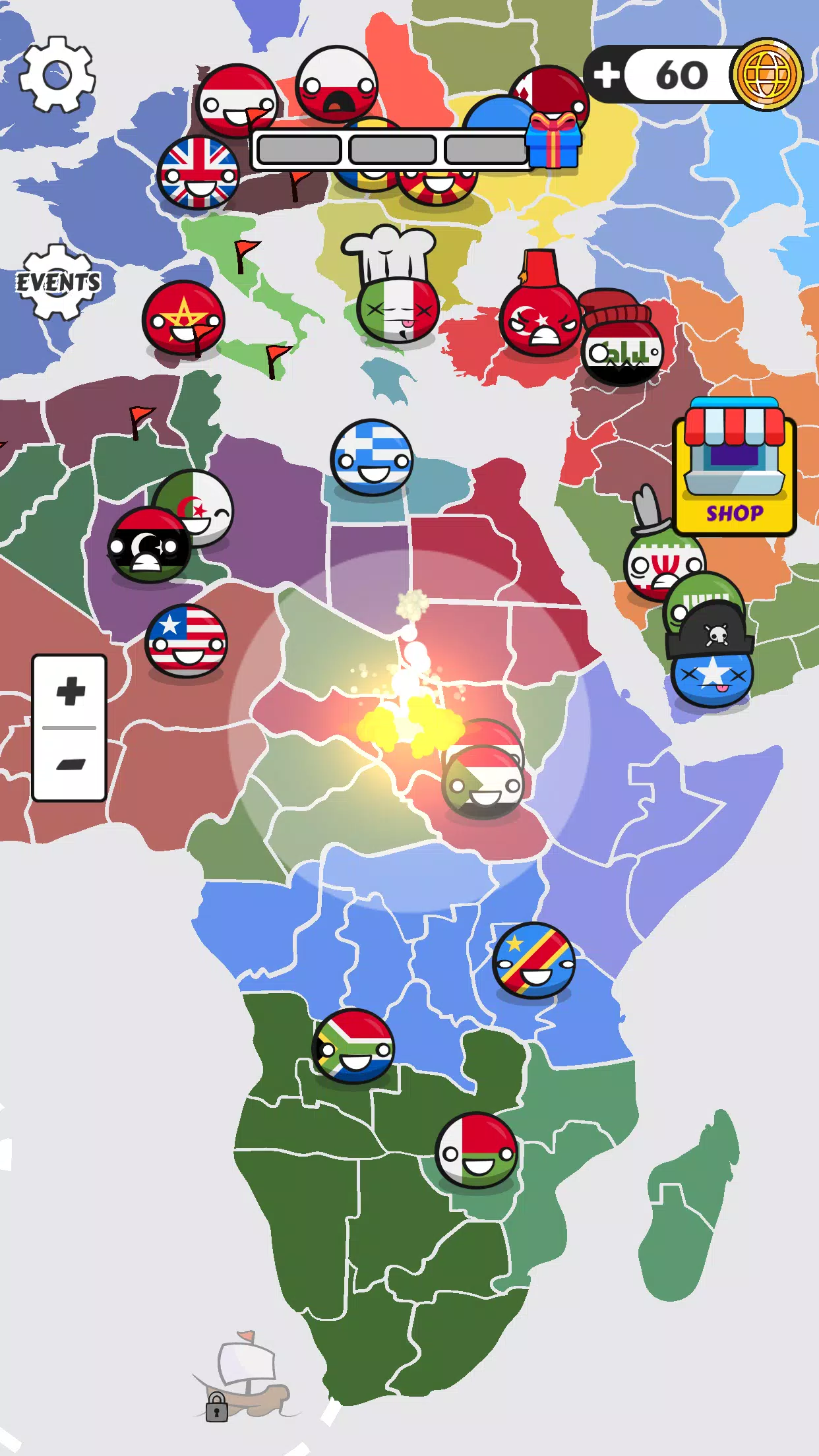 Country Balls: World War屏幕截圖4