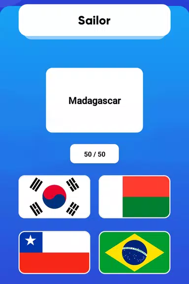 ภาพหน้าจอ Guess the Flag and Country 4