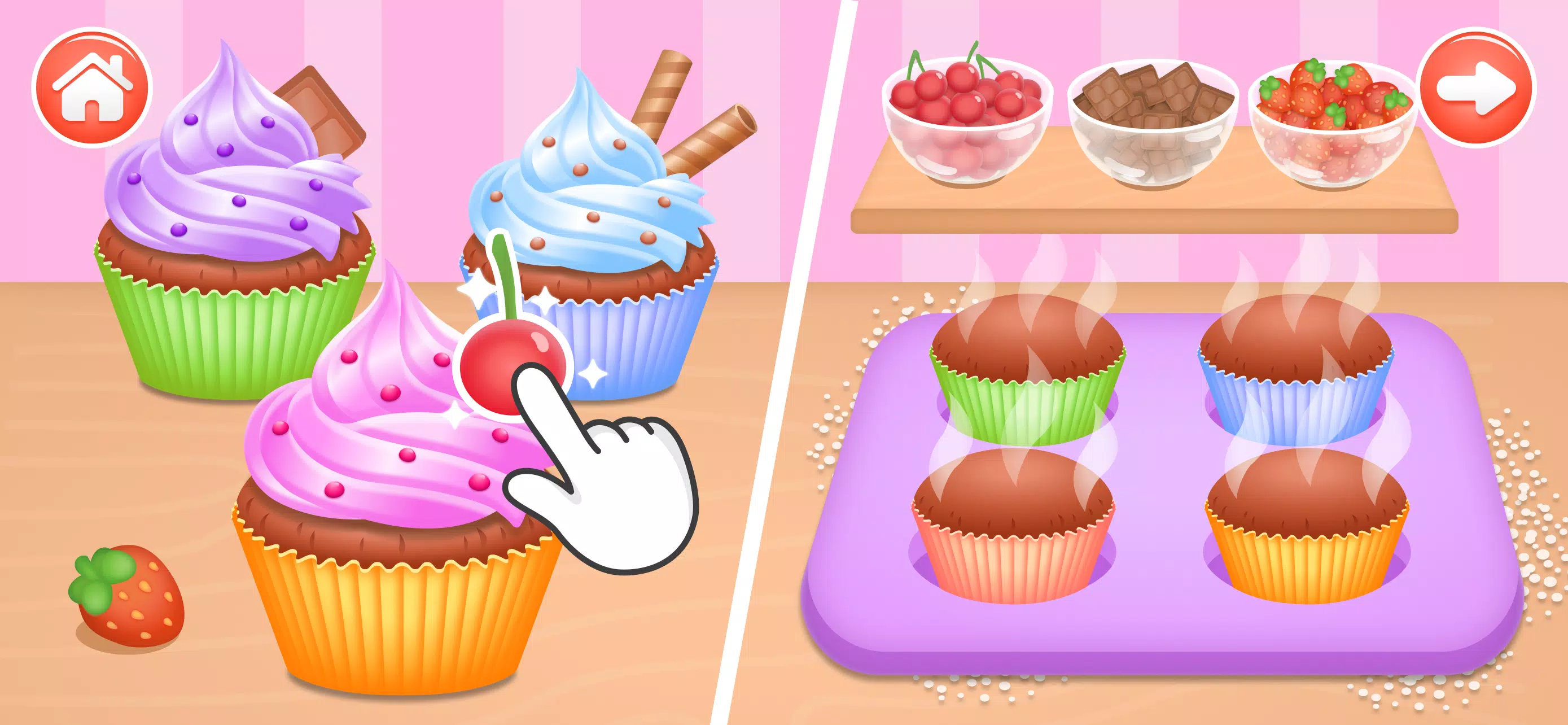 Kids Cooking Games экрана 3