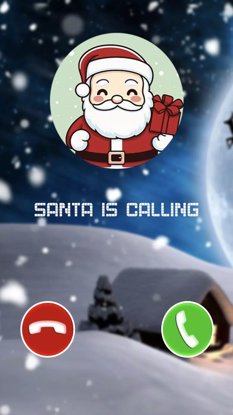 Santa Call Funny Prank ekran görüntüsü 2