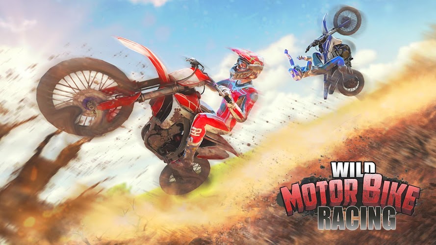 ภาพหน้าจอ Wild Motor Bike Offroad Racing 1