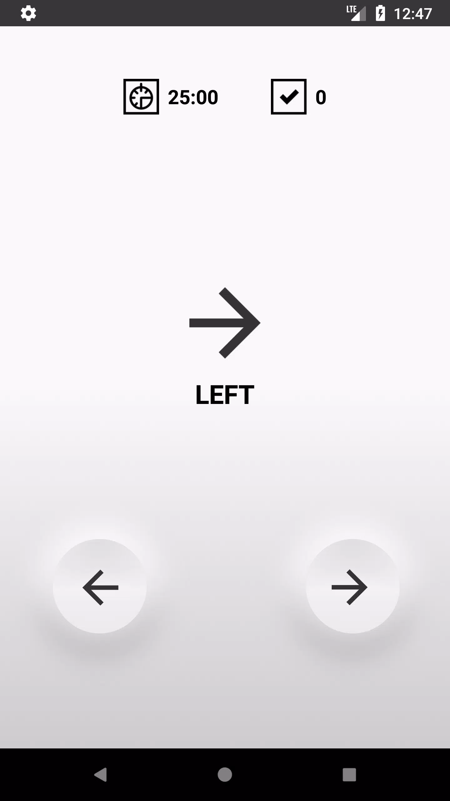 ภาพหน้าจอ Left/Right - Brain Challenge 2