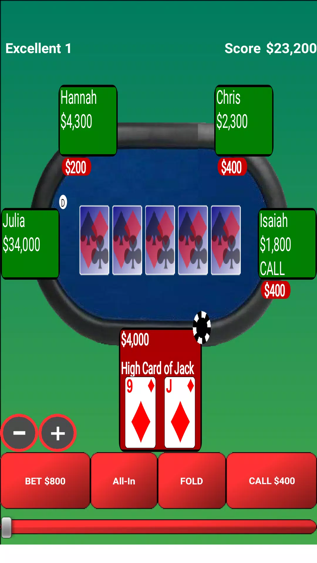 Texas Hold’em Poker экрана 3