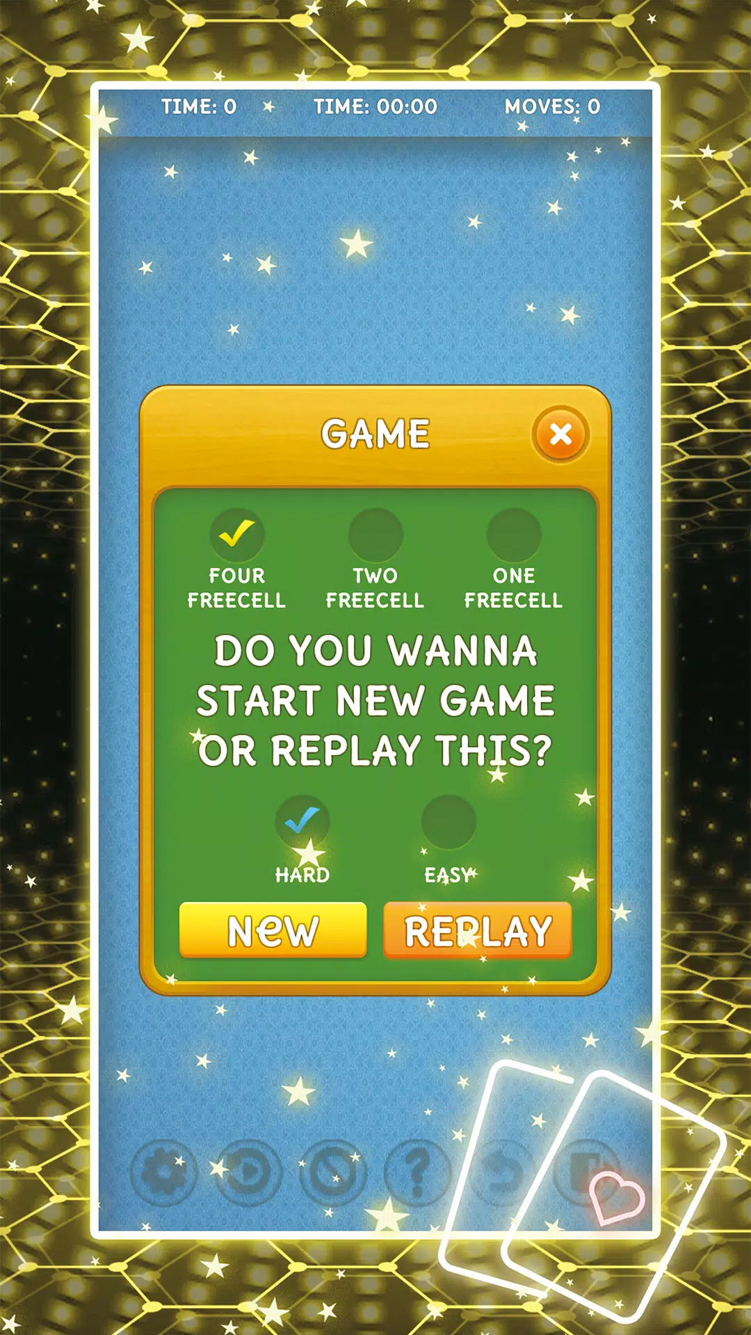 Screenshot EasyCell Solitaire Game 4