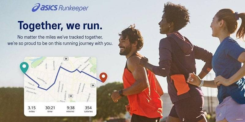 ASICS Runkeeper ekran görüntüsü 1