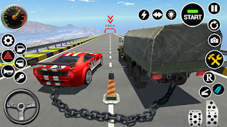 ภาพหน้าจอ Ultimate Car Stunts: Car Games 3