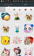 ภาพหน้าจอ Emoji Stickers for chat Apps 1