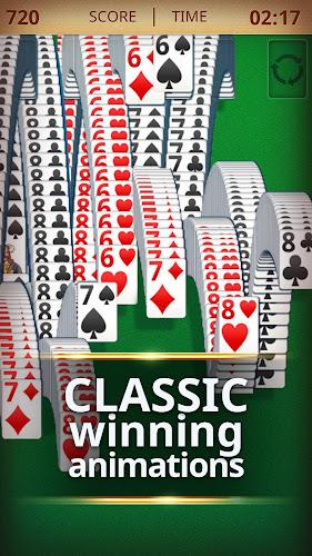 Basic Solitaire Card Gamesスクリーンショット2