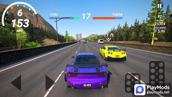 No Hesi Car Traffic Racing Screenshot 3