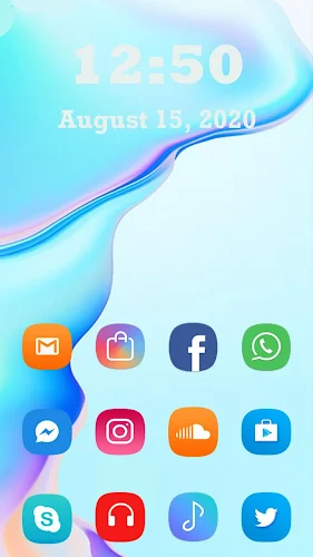 Realme C30 Launcher captura de pantalla 3