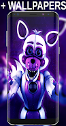 Funtime Foxy Freddy Lock Screen 스크린 샷 4