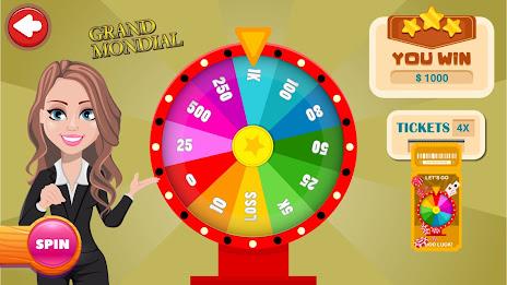 GrandM Lucky Wheel captura de pantalla 1