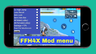 ffh4x mod menu for f fire屏幕截圖2