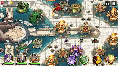 Kingdom War: Tower Defense TD ảnh chụp màn hình 3