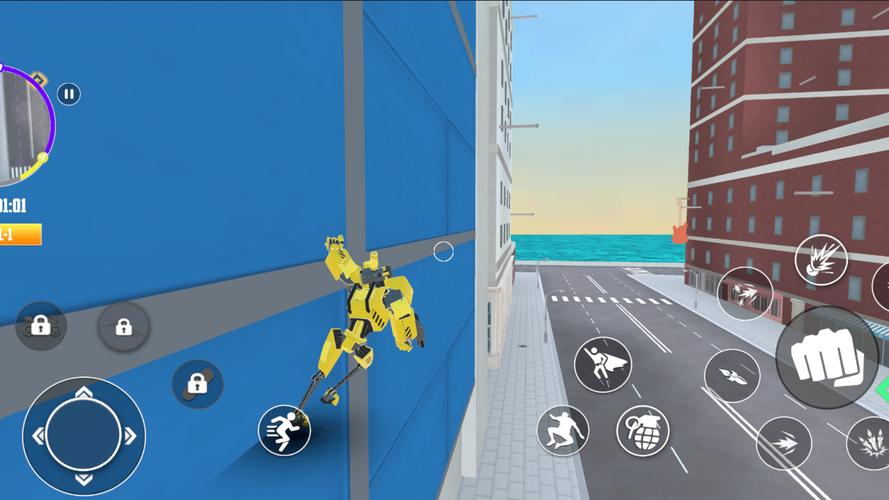 IRON NINJA Robot Adventures屏幕截圖1