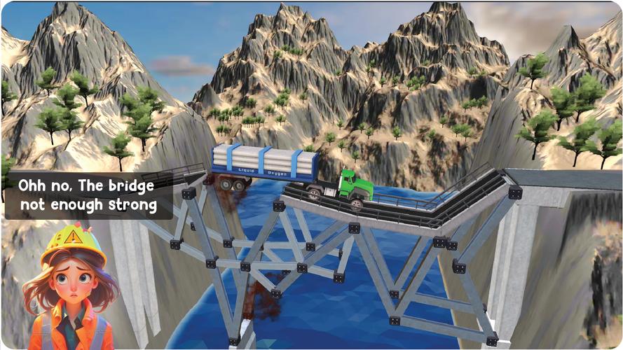 Bridge Constructor экрана 3