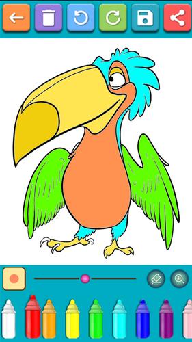 Birds Coloring Games 스크린 샷 2
