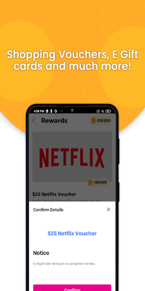 Screenshot mRewards 2